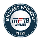 Military Friendly Brand - MF'18 Award