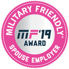 Military Friendly Spouse Employer - MF'19 Award