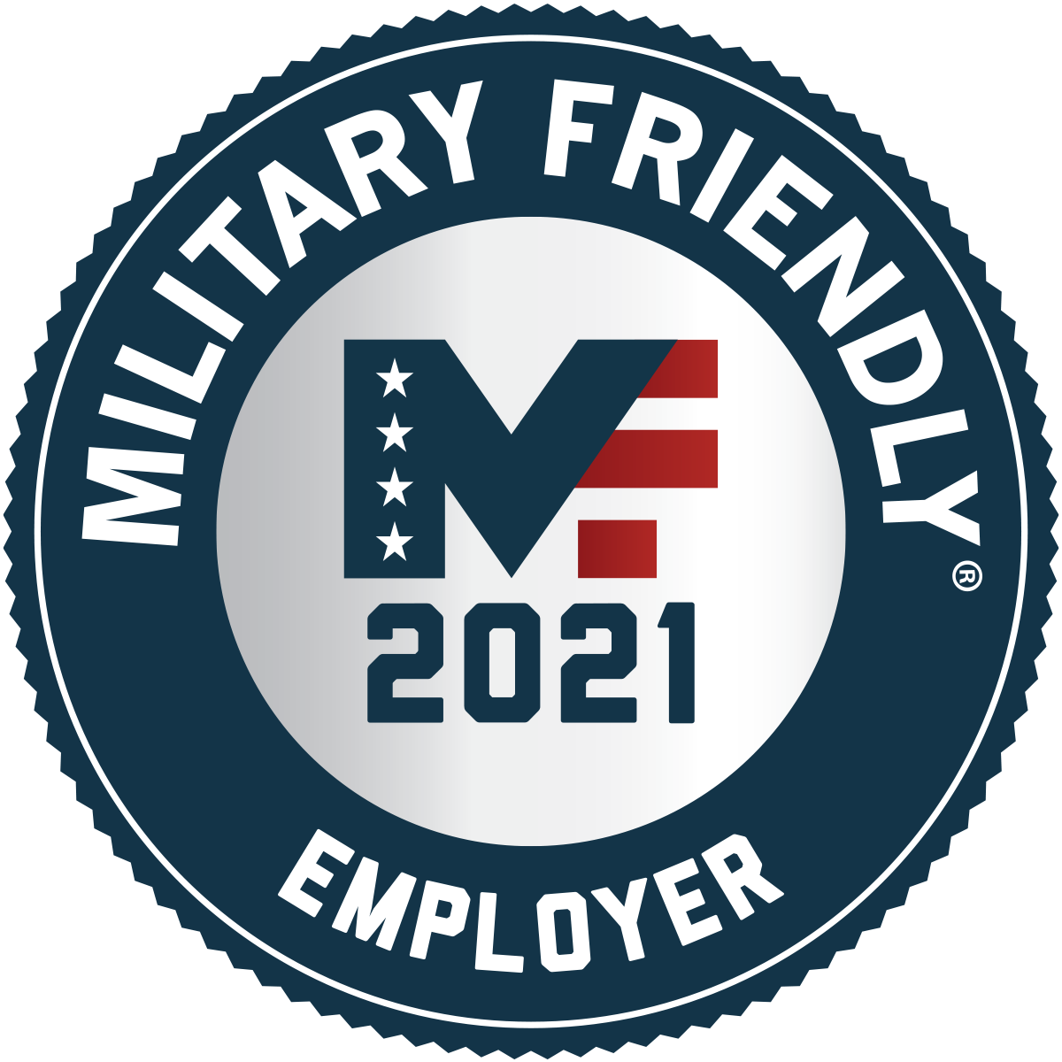 Military Friendly Employer - MF'21 Bronze