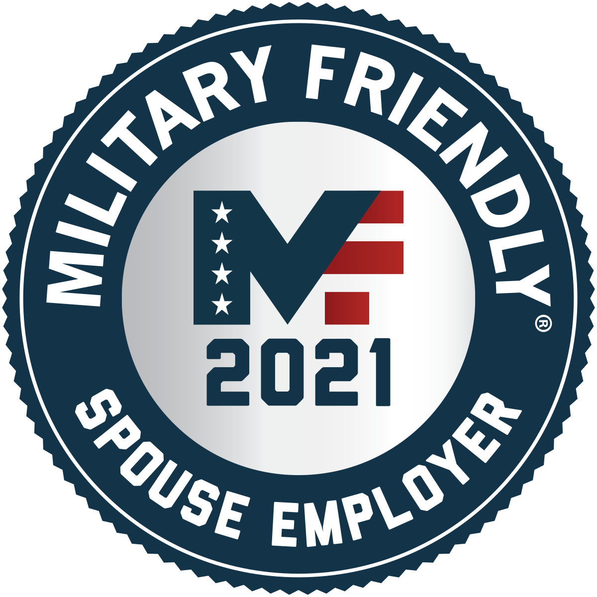Military Friendly Spouse Employer - MF'21 Award